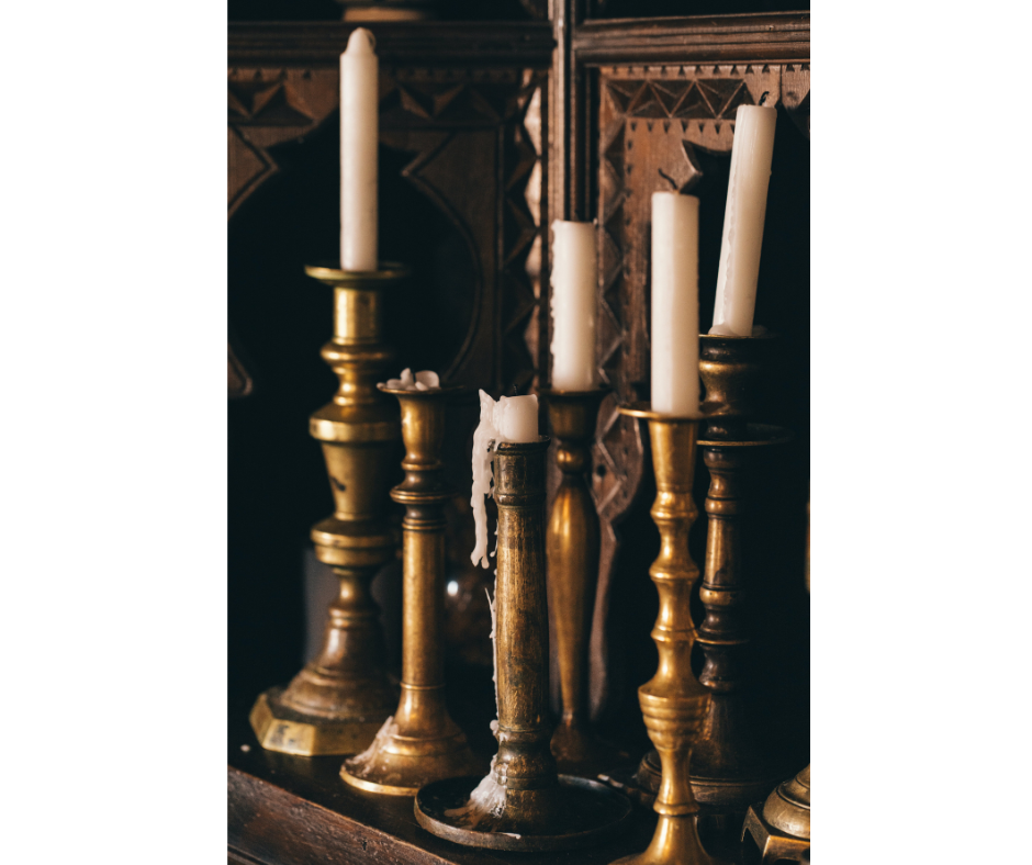 BRASS CANDLESTICKS