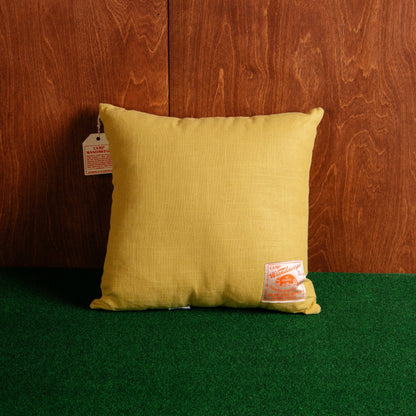 CAMP WANDAWEGA POINTER CHAINSTITCHED PILLOW- Camp W