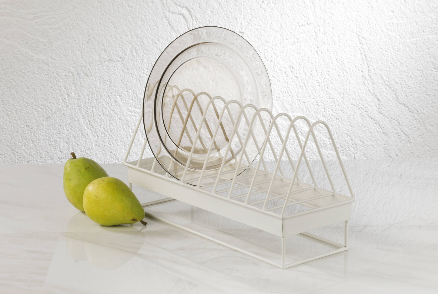 Plate Display Rack - White