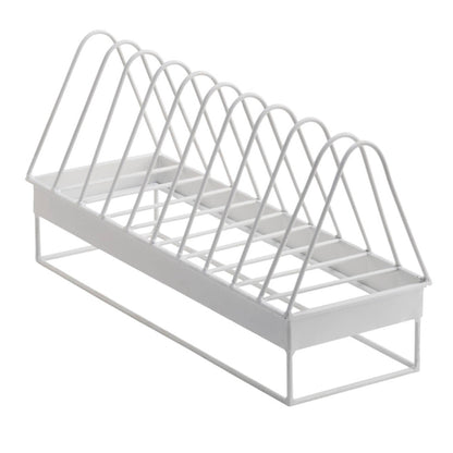 Plate Display Rack - White