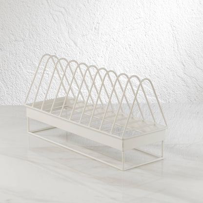 Plate Display Rack - White