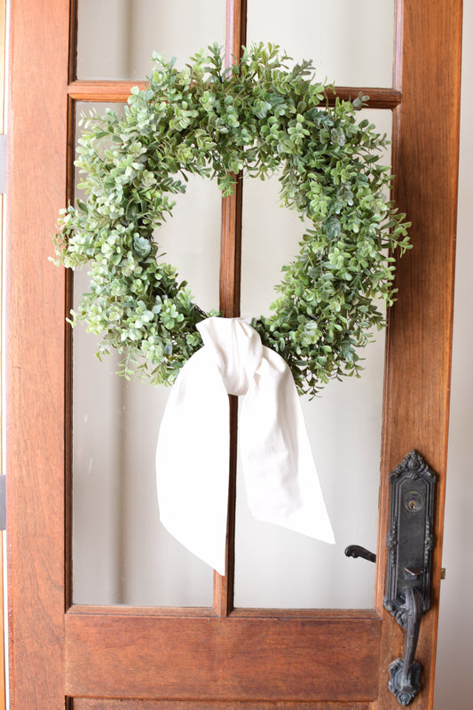 CUSTOM Wreath Sash