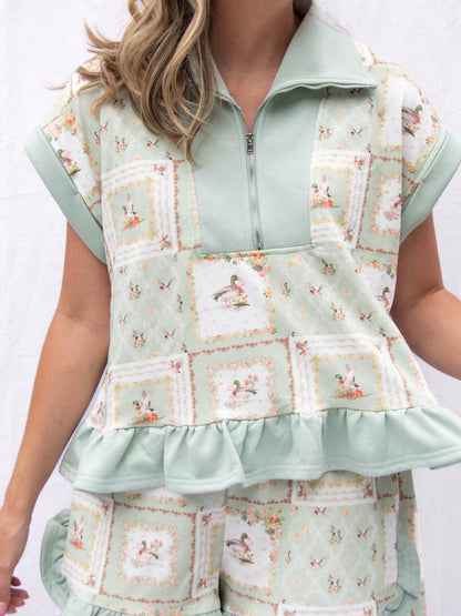 Patchwork Duck Lounge Set