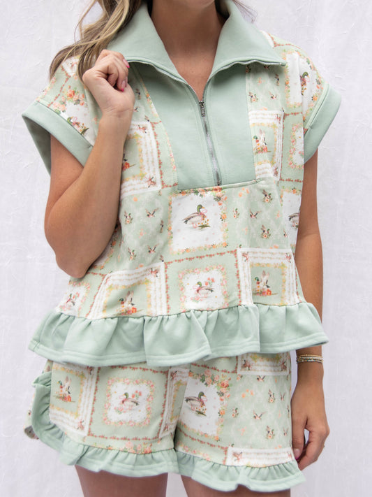 Patchwork Duck Lounge Set