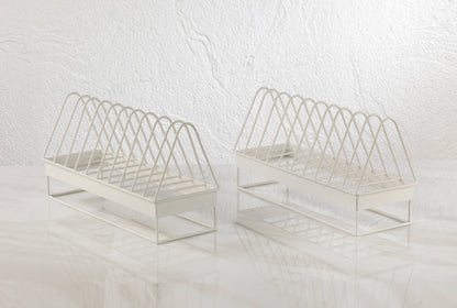 Plate Display Rack - White