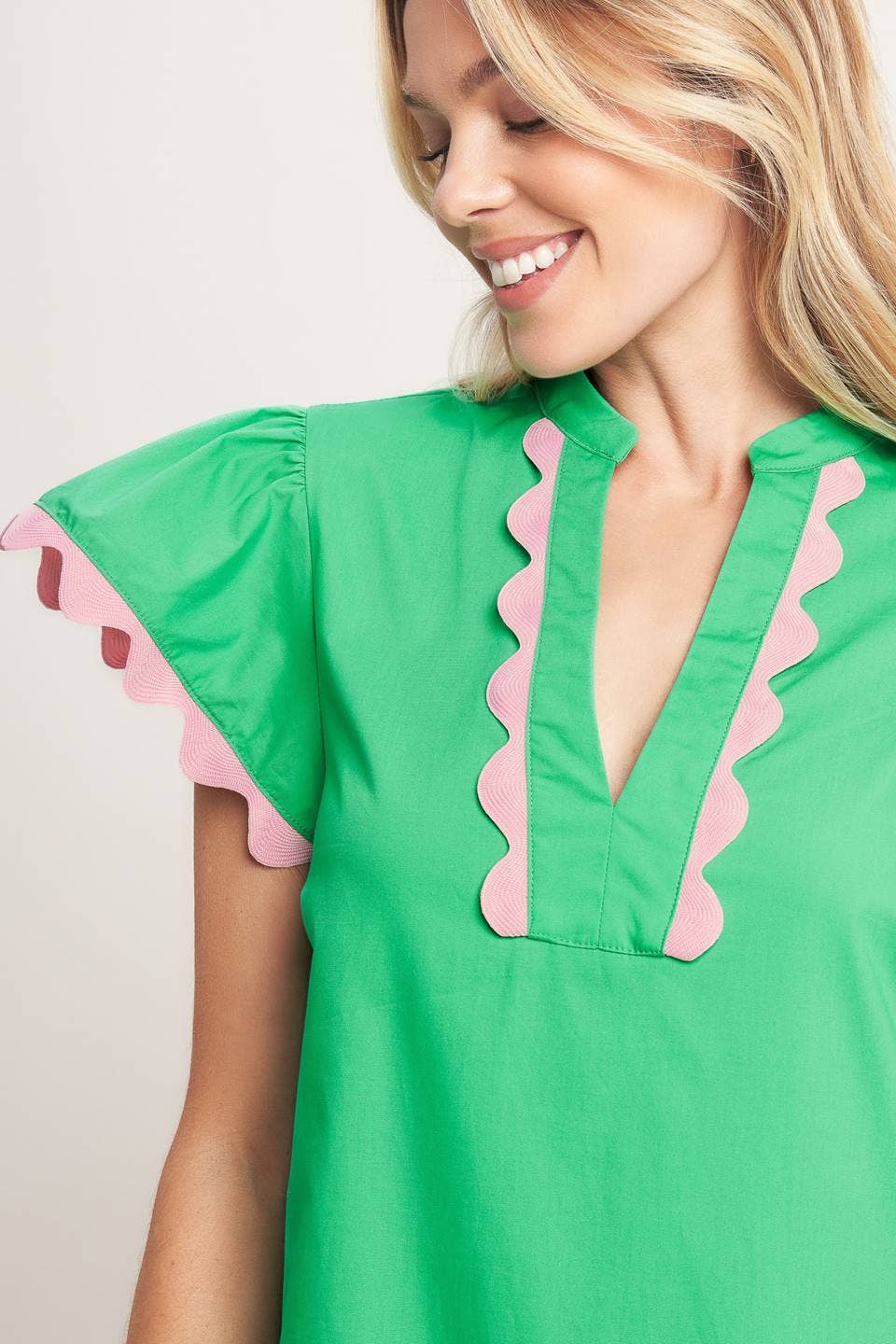 Southern Scallop Dress