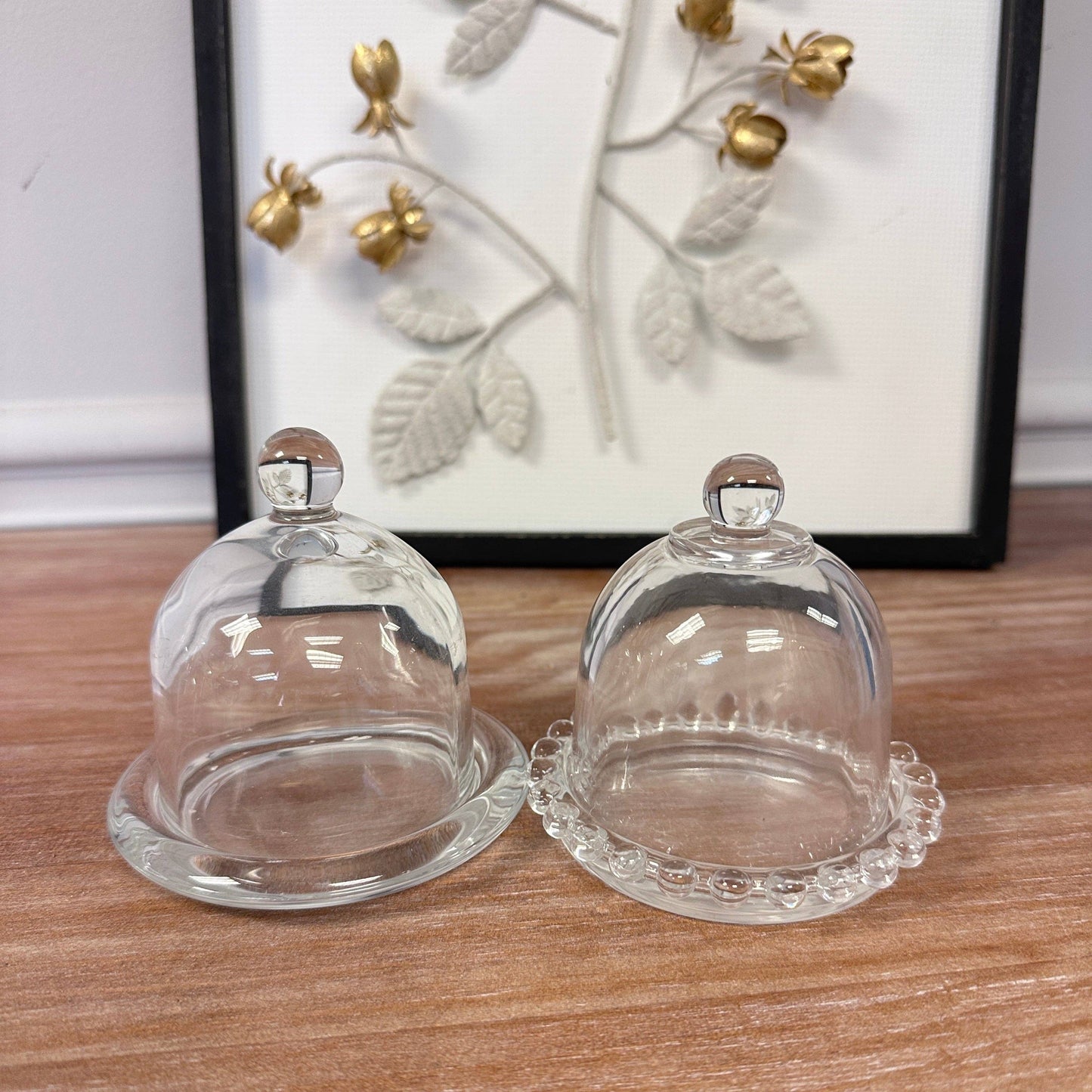 Glass Dome Display Cloche with Base